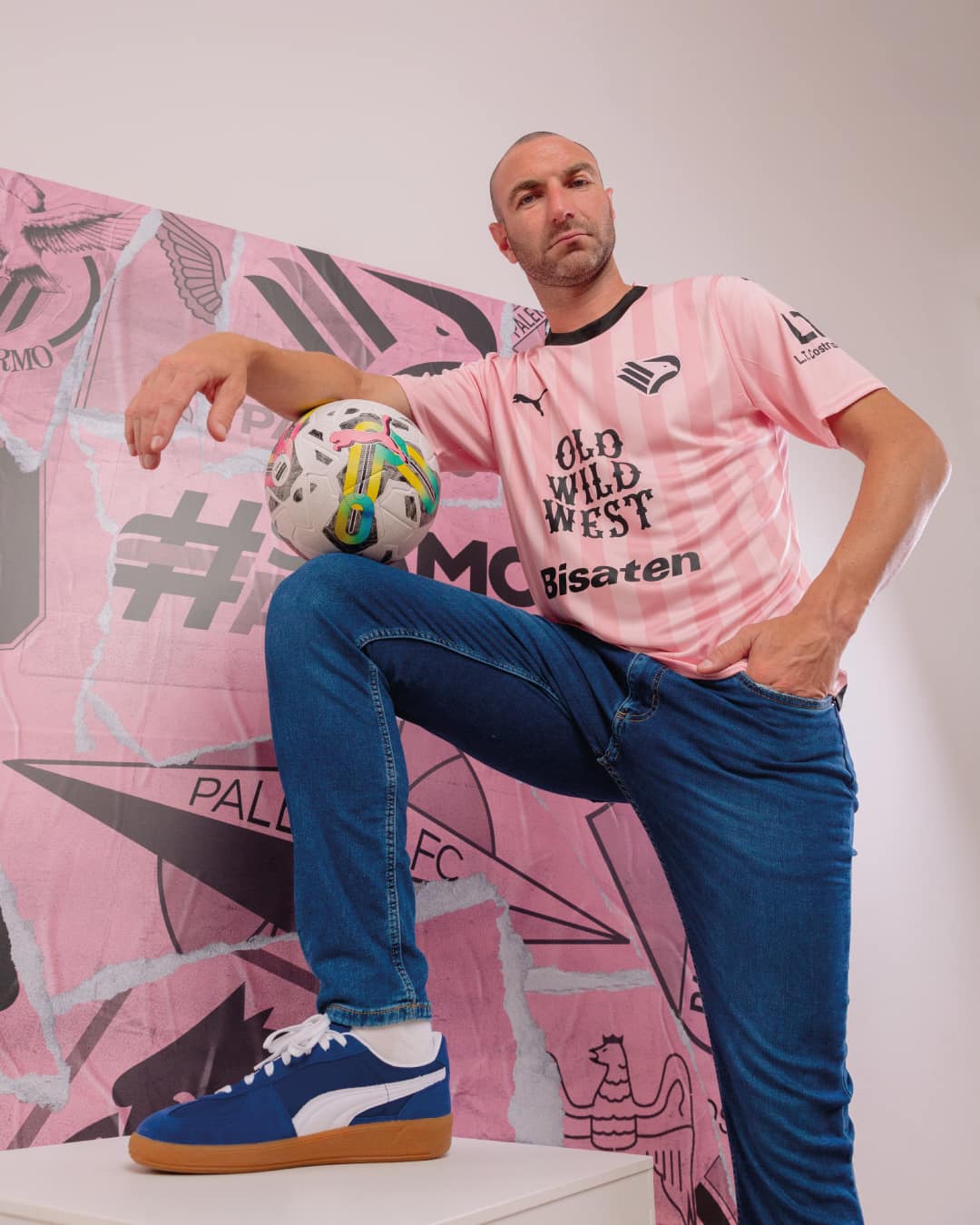 Puma - Palermo Home Jersey Official 2023 / 24 - No Sponsor