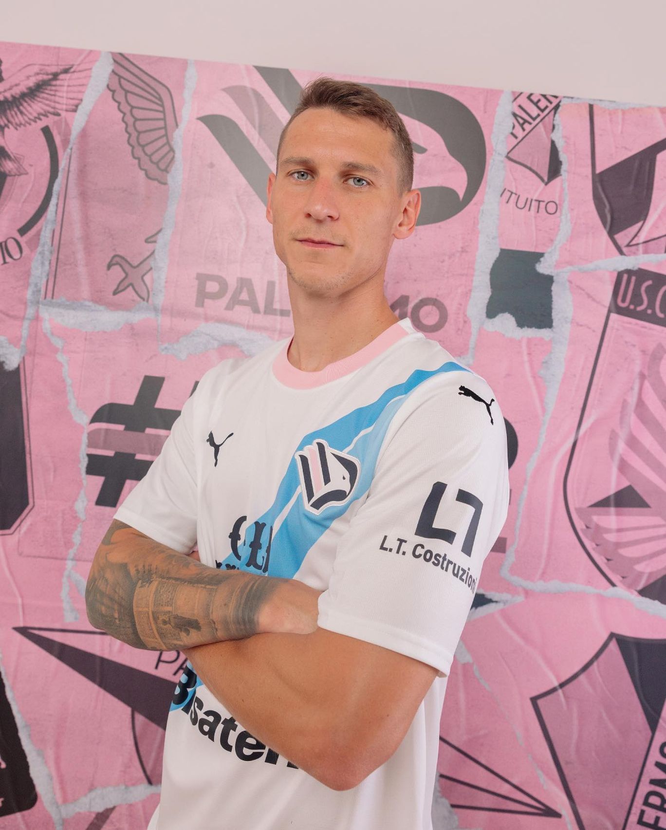 Puma - Palermo Home Jersey Official 2023 / 24 - No Sponsor