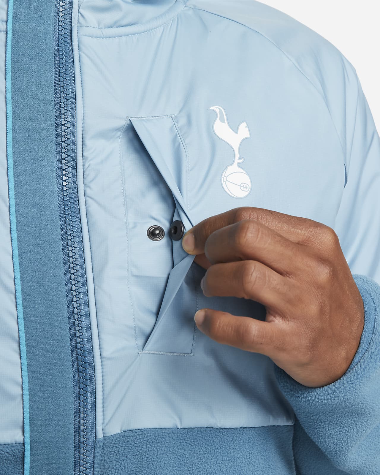 tottenham zip up jacket