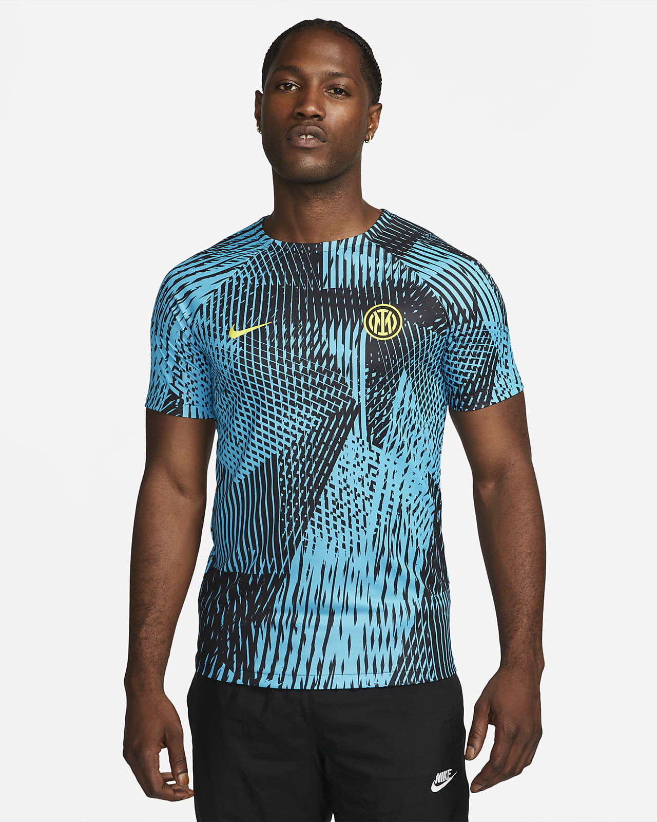 Inter Milan 2022-23 Nike Pre-Match Football Top - Football Shirt ...