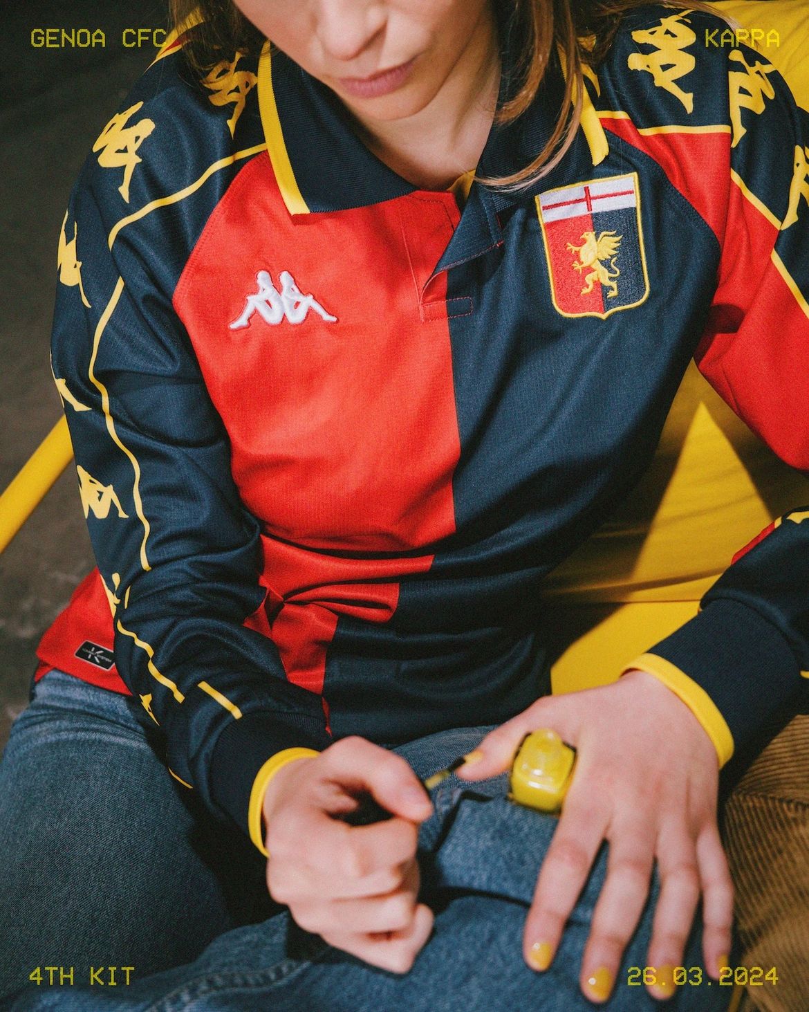 Genoa 2023 24 Kappa Fourth Kit Genoa 2023 24 Kappa Fourth Kit