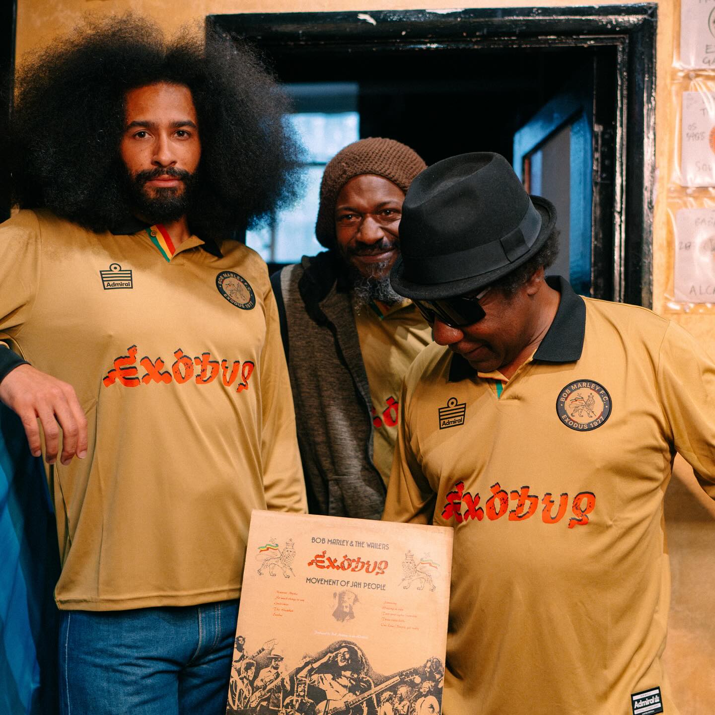 Modfather Clothing x Bob Marley x Admiral The Natural Mystic Gold