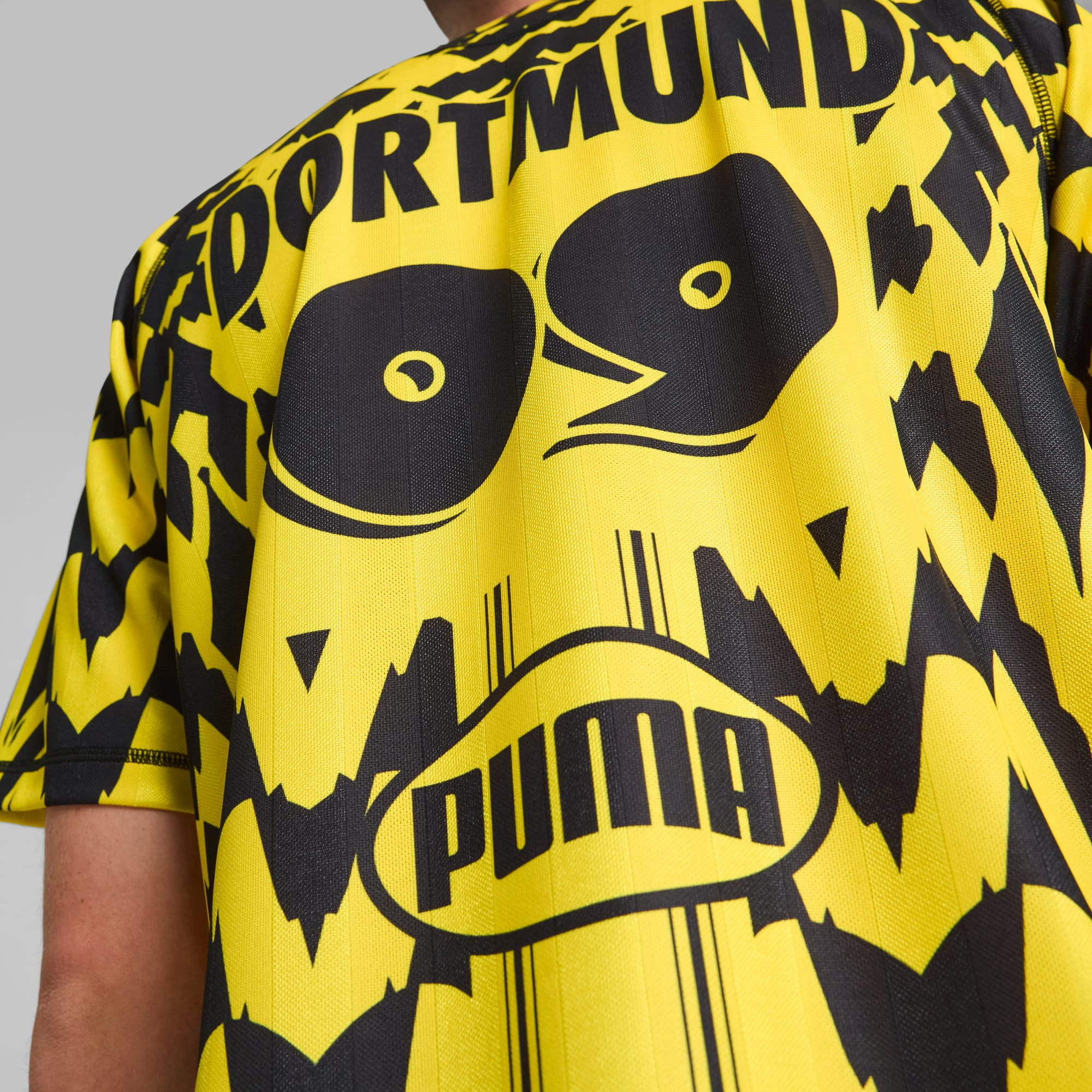 Borussia Dortmund 2024 Puma ftblSTATEMENT Retro Jersey - Football