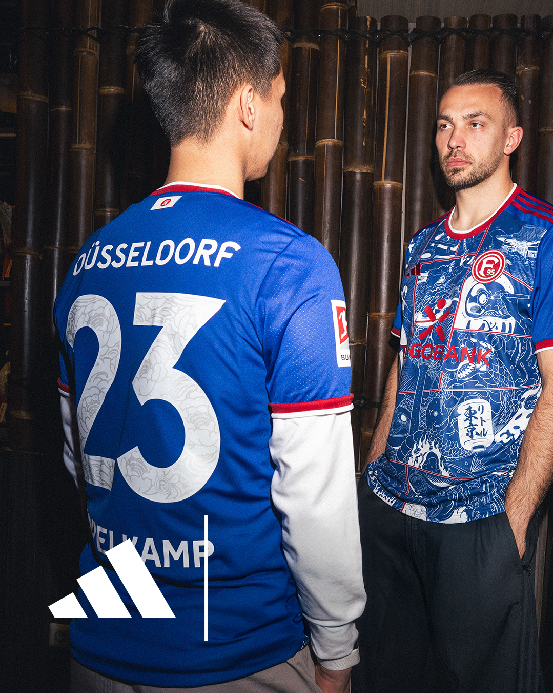 Fortuna Düsseldorf 2025 Adidas Katana & Daruma Shirts