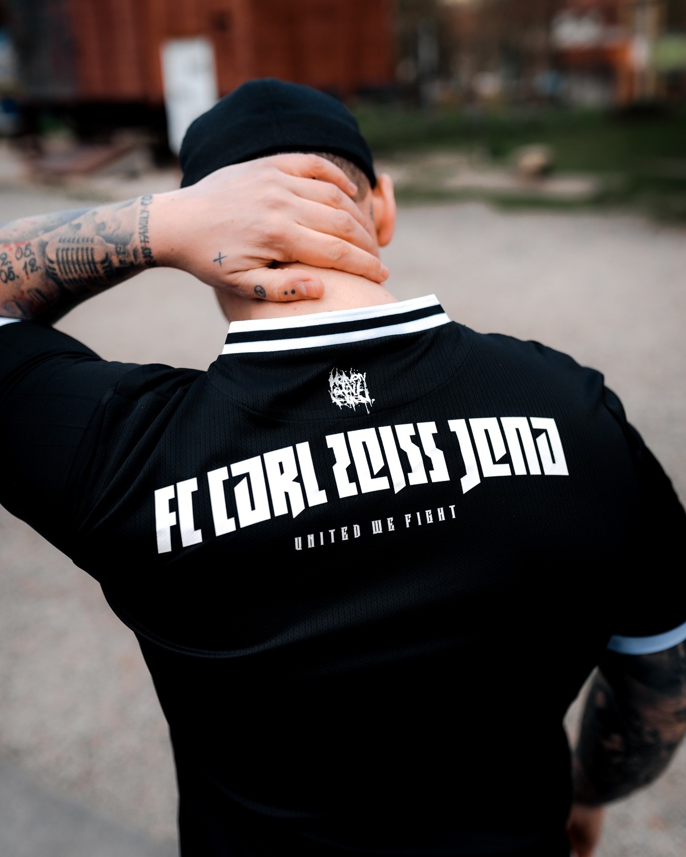 FC Carl Zeiss Jena×heaven shall burn Carl Zeiss Jena X Heaven Shall Burn 2025 Macron Pre-match