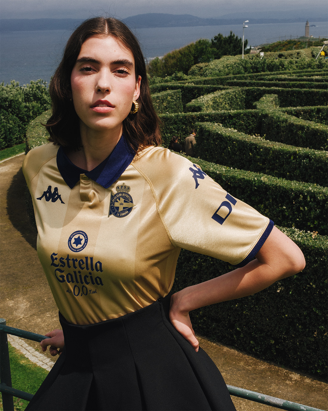 Deportivo La Coruña 2025 Kappa 25th Anniversary Shirt