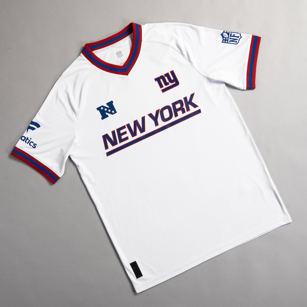 NFL NEW YORK GIANTS New York Giants Logo Print T-Shirt, Men's Size L cotton gray type Vintage Second Hand