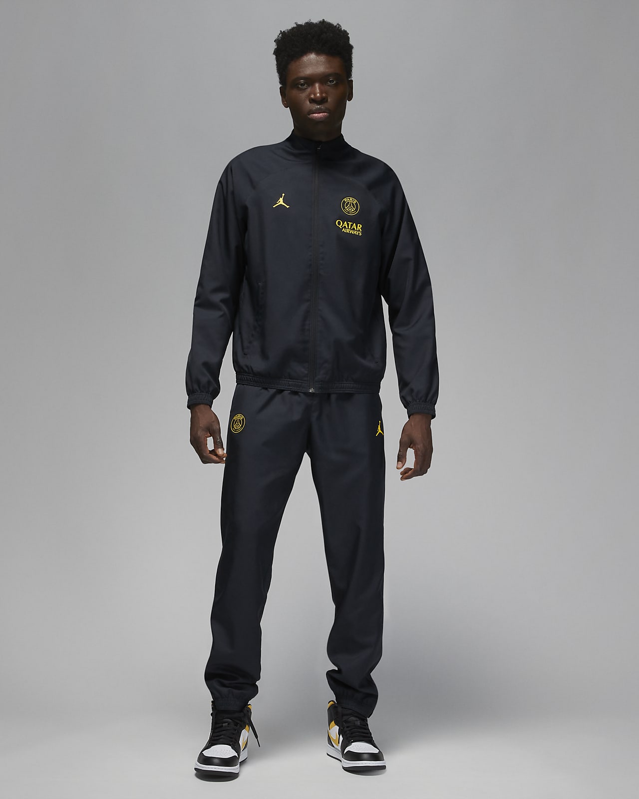 yellow jordan tracksuit
