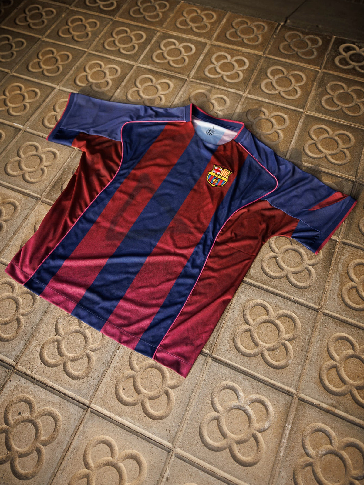 Ed Sheeran x Spotify x FC Barcelona Retro 2004/05 Home Play Jersey