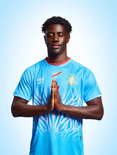 DR Congo 25 26 Umbro Home Kit
