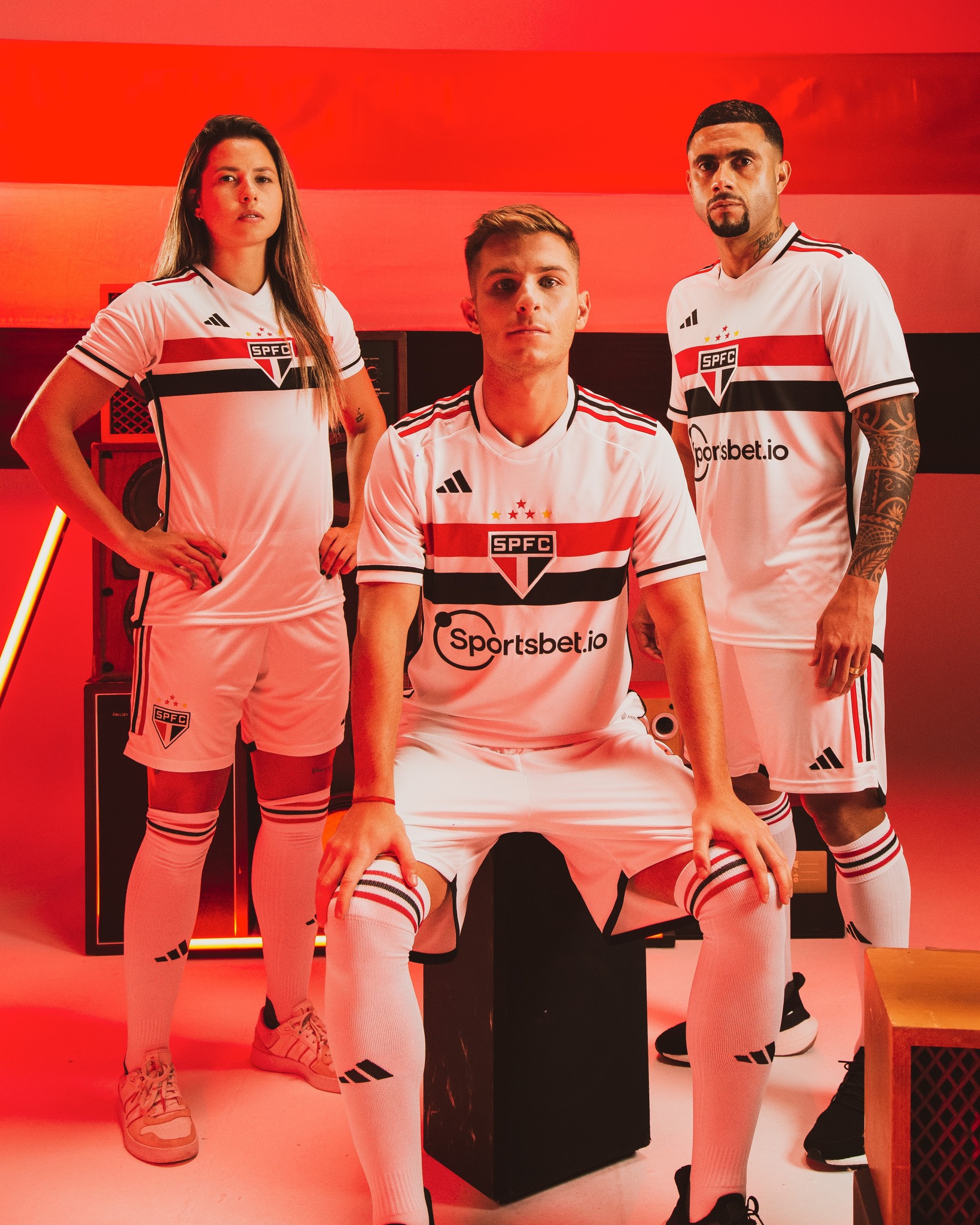 Sao Paulo FC Home Jersey Player Version 2023/24