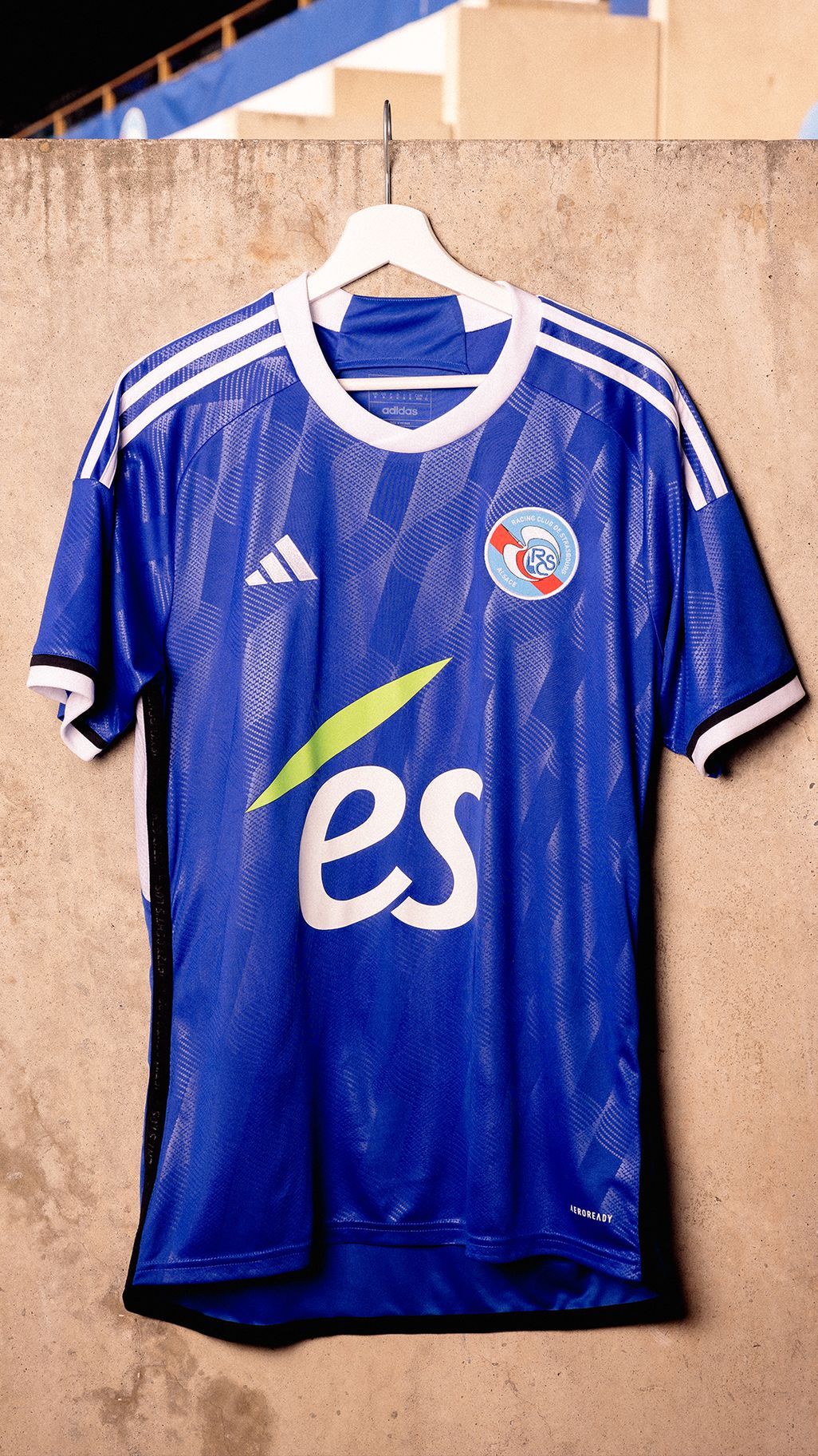 Maillot promotion RC Strasbourg Alsace