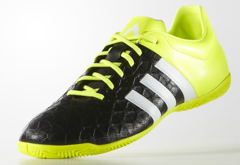 Charles Keasing Engaged Pekkadillo Adidas Ace 15.4 Indoor Shoes - Core Black / Silver Met / Solar Yellow -  Football Shirt Culture - Latest Football Kit News and More