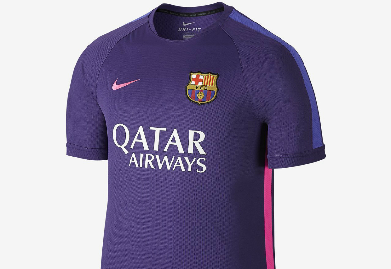 Nike FC Barcelona Squad Training 2 - Court Purple / Court Purple / Persian Violet / Hyper Pink