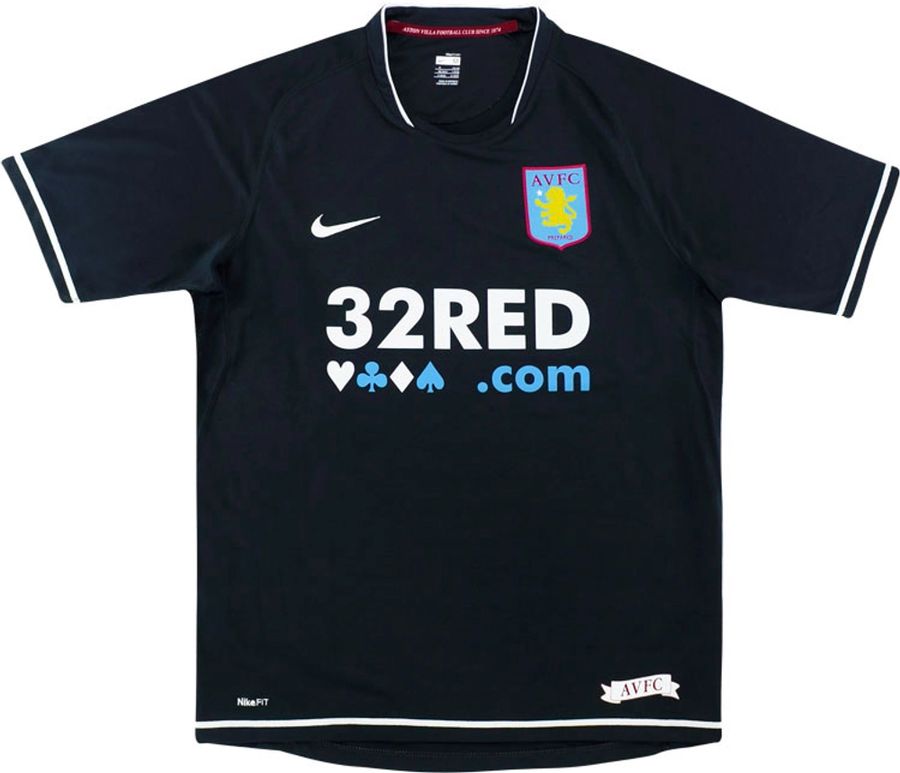 New 3rd Aston Villa 07/08 Nike football shirt