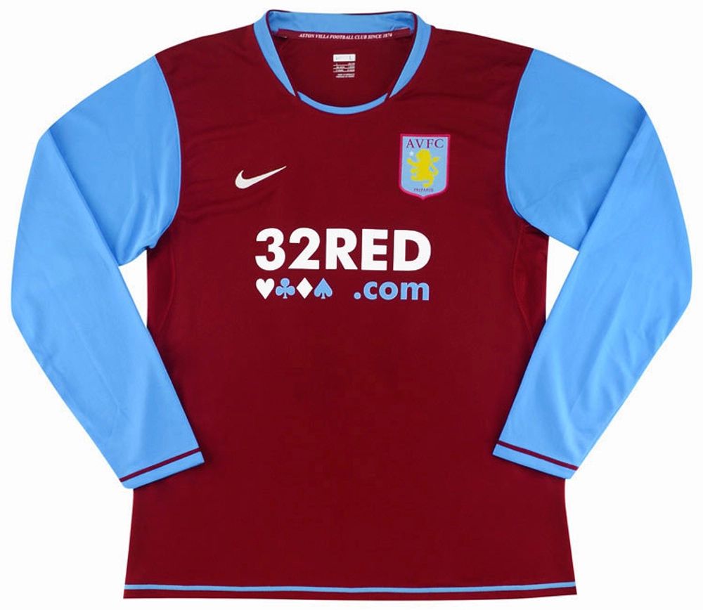 Aston Villa 07 08 home away third shirts a