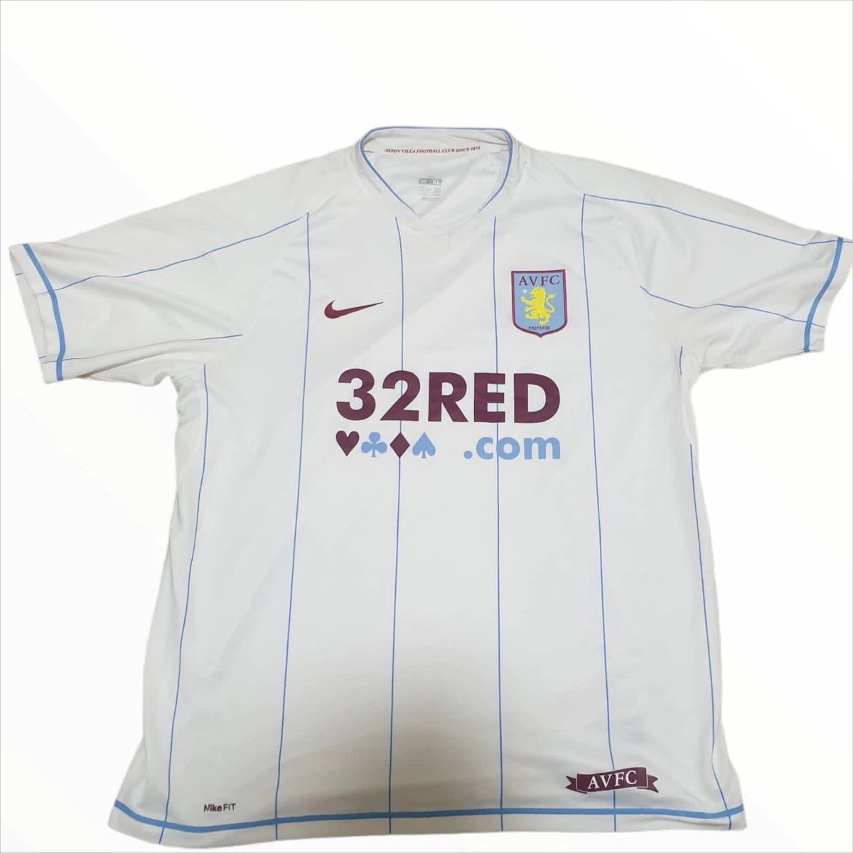 Aston Villa 07 08 home away third shirts d