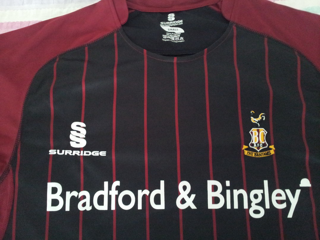 Bradford City 07 08 away kit b