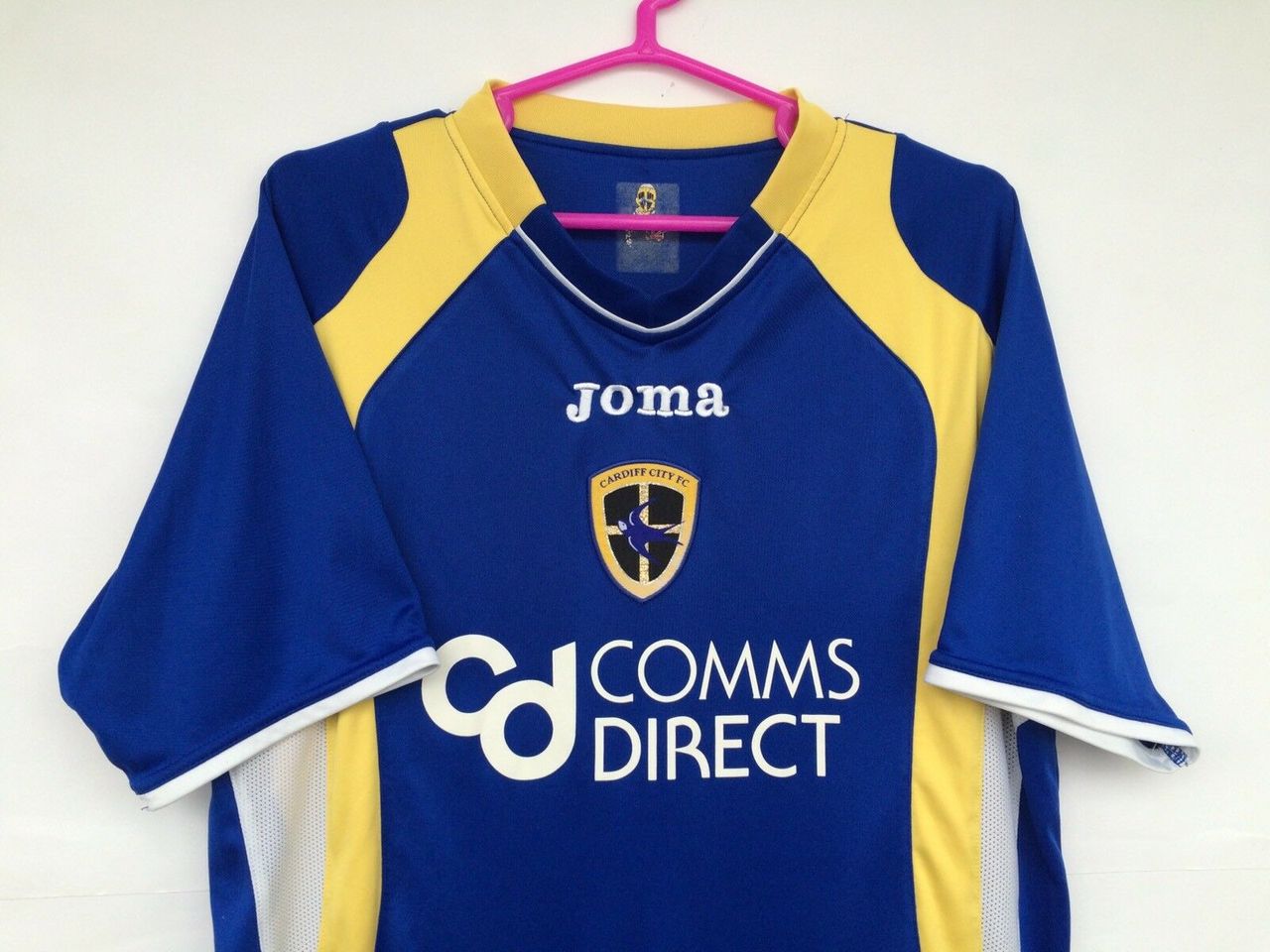 Cardiff City 07/08 Joma new home kit preview