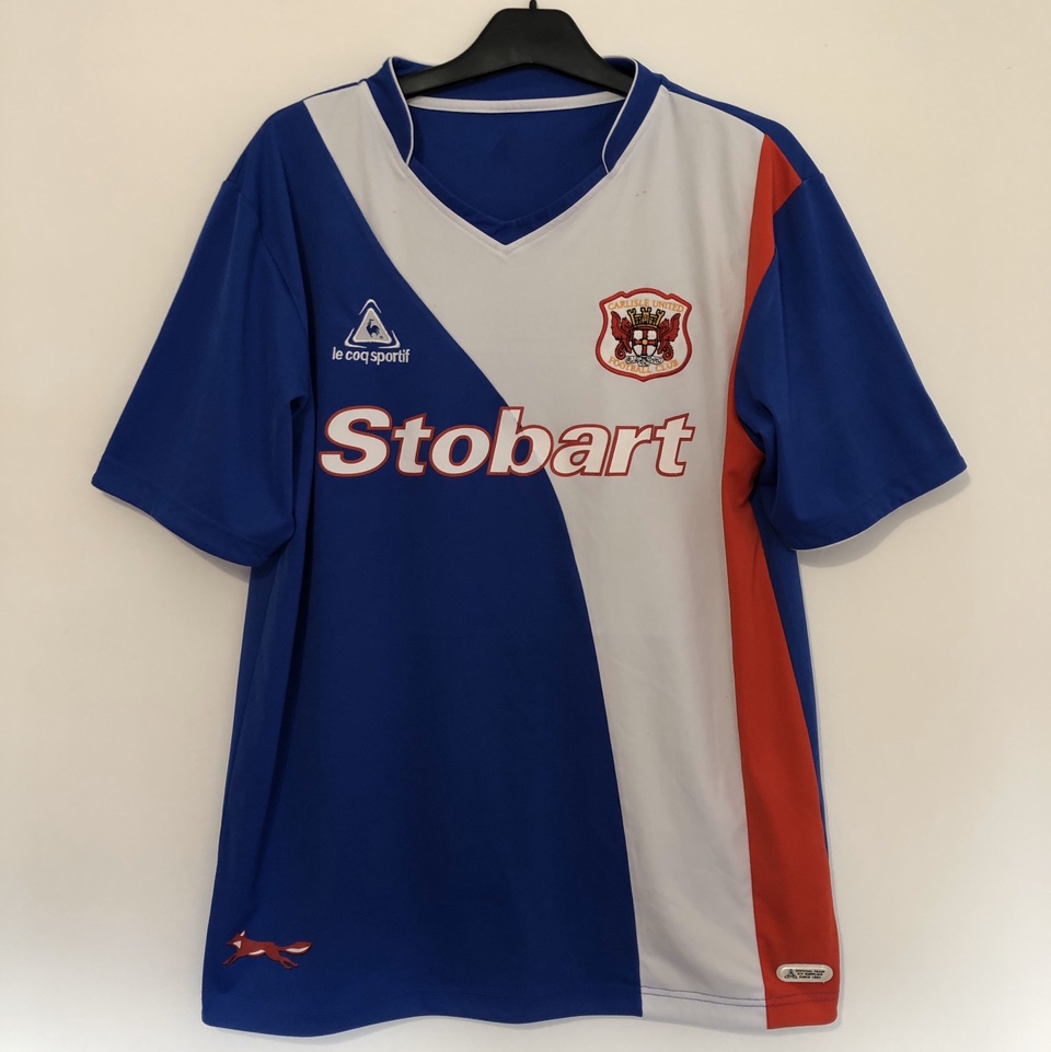 Carlisle United 07 08 home shirt a