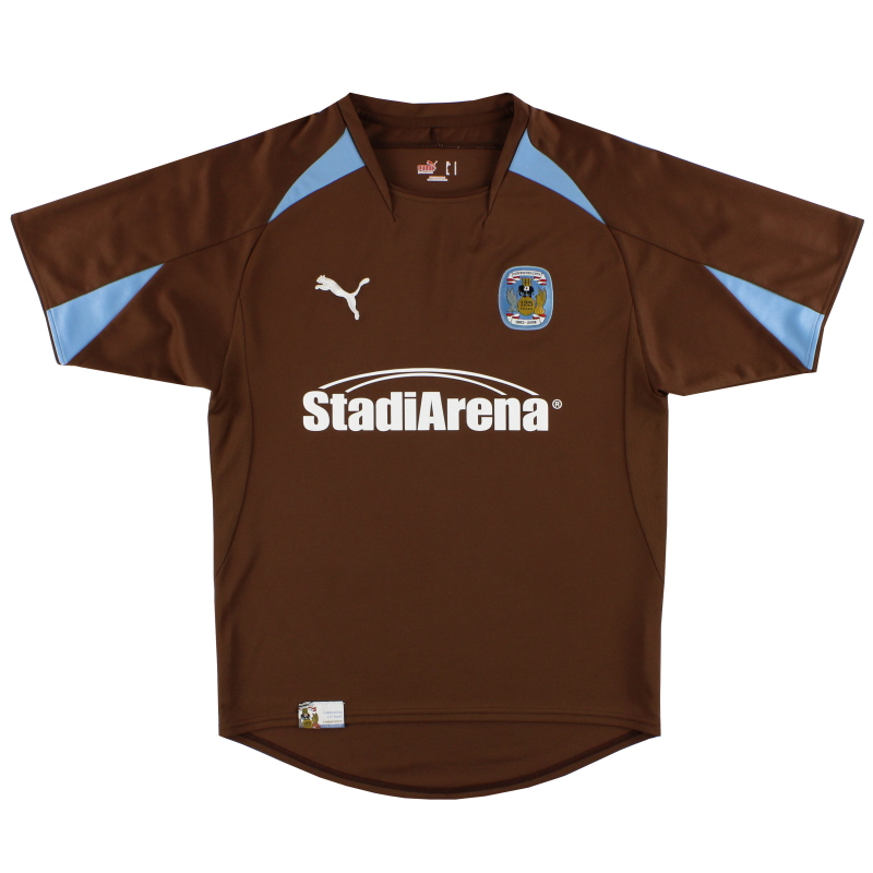 Coventry City 08/09 Brown 125th anniversary shirt