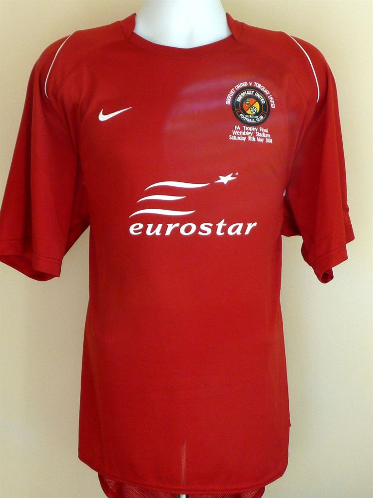 Ebbsfleet United 2008 Nike FA Trophy Final shirt a