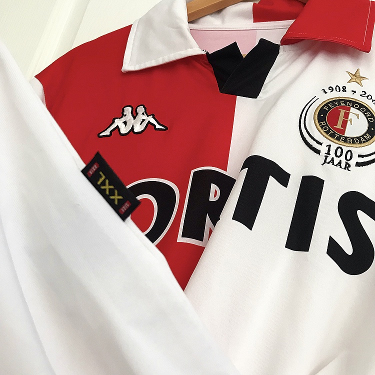 Feyenoord Centenary 2008 Kappa shirts c