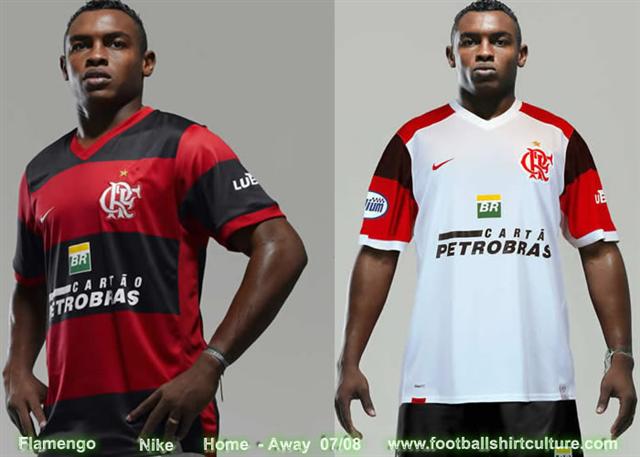 Flamengo 07/08 Nike football kits Camisa