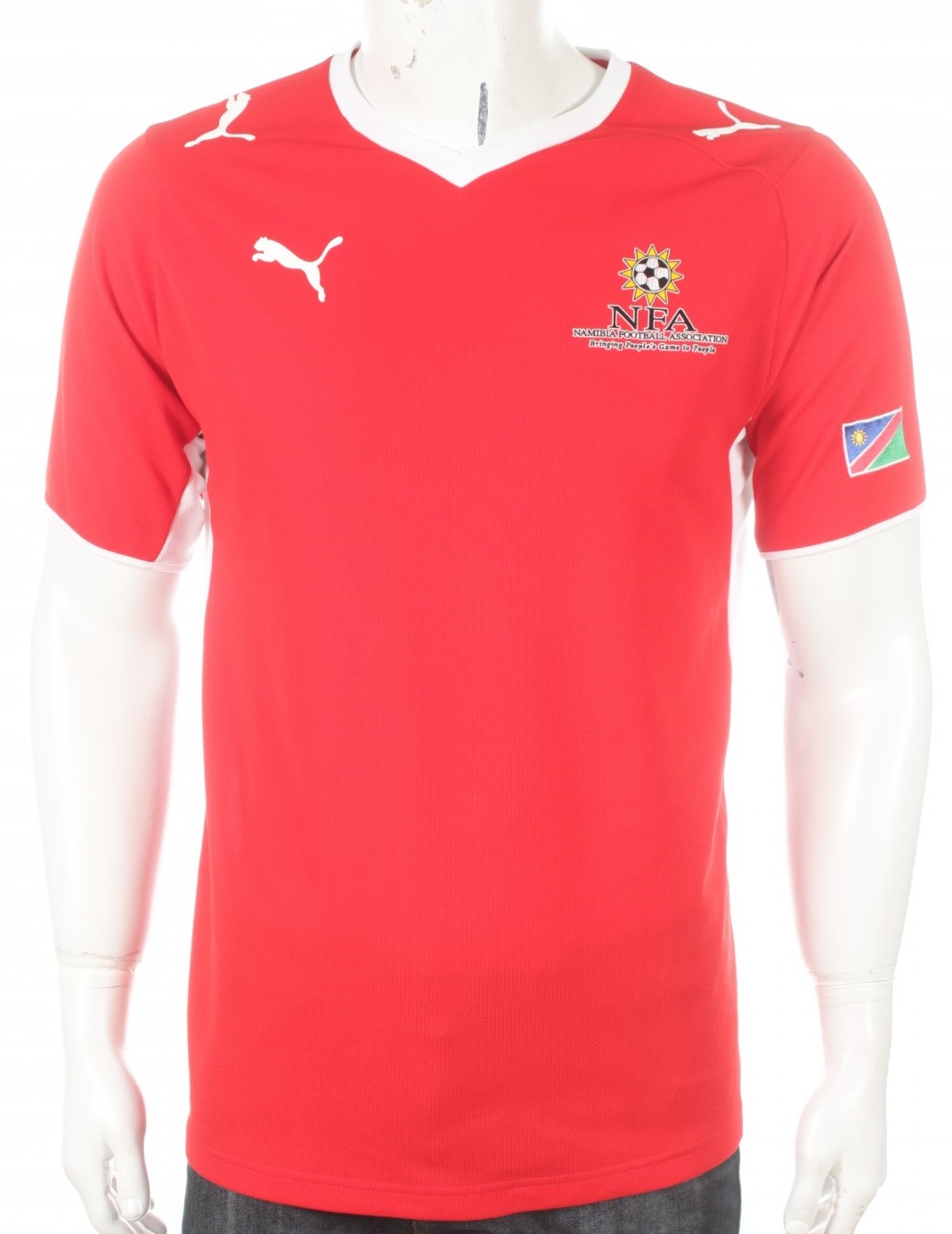 Namibia 2008 home shirt a