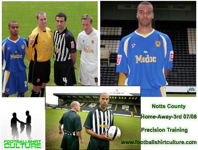 Notts County 2007-2008 new football kits