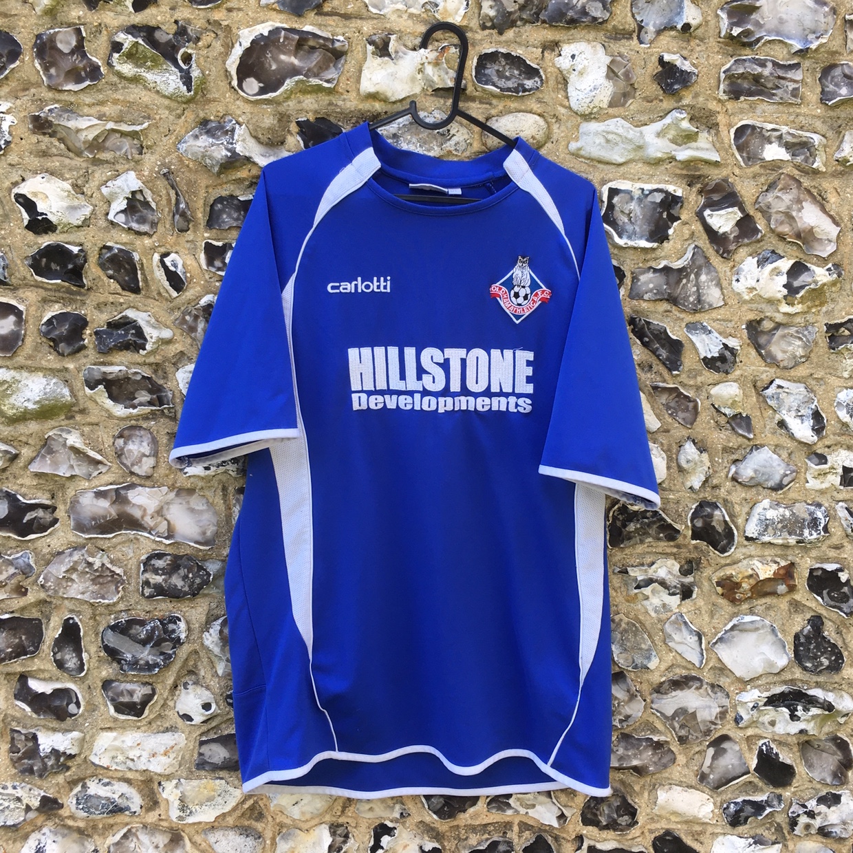 Oldham Athletic 07 08 Home Away kits a