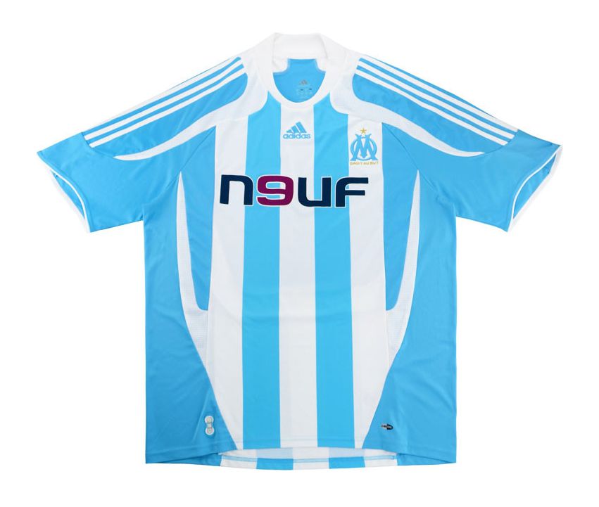 Olympique de Marseille 07 08 home away shirts b