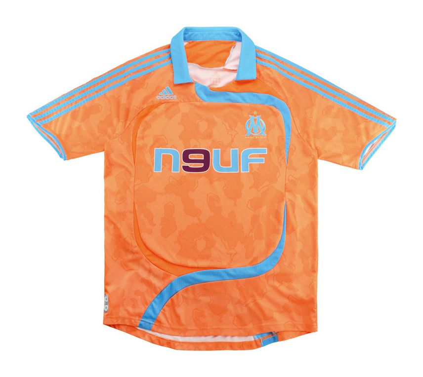 Olympique de Marseille 07/08 3rd adidas kit maillot