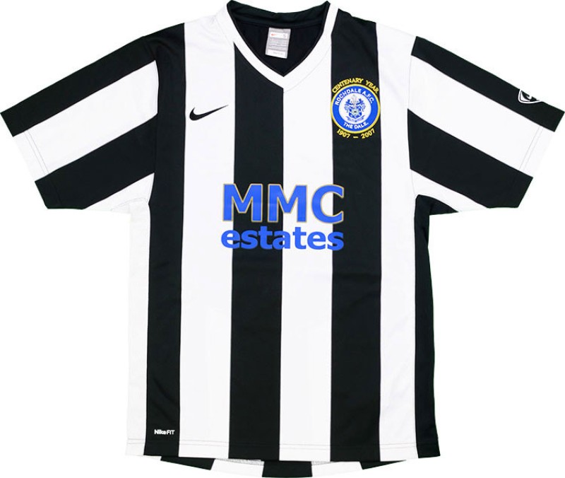 Rochdale AFC Nike 07/08 Centenary Kit Unveiled