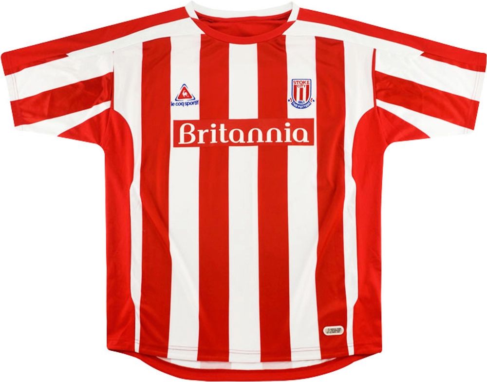 Stoke City 07 08 Home shirt a