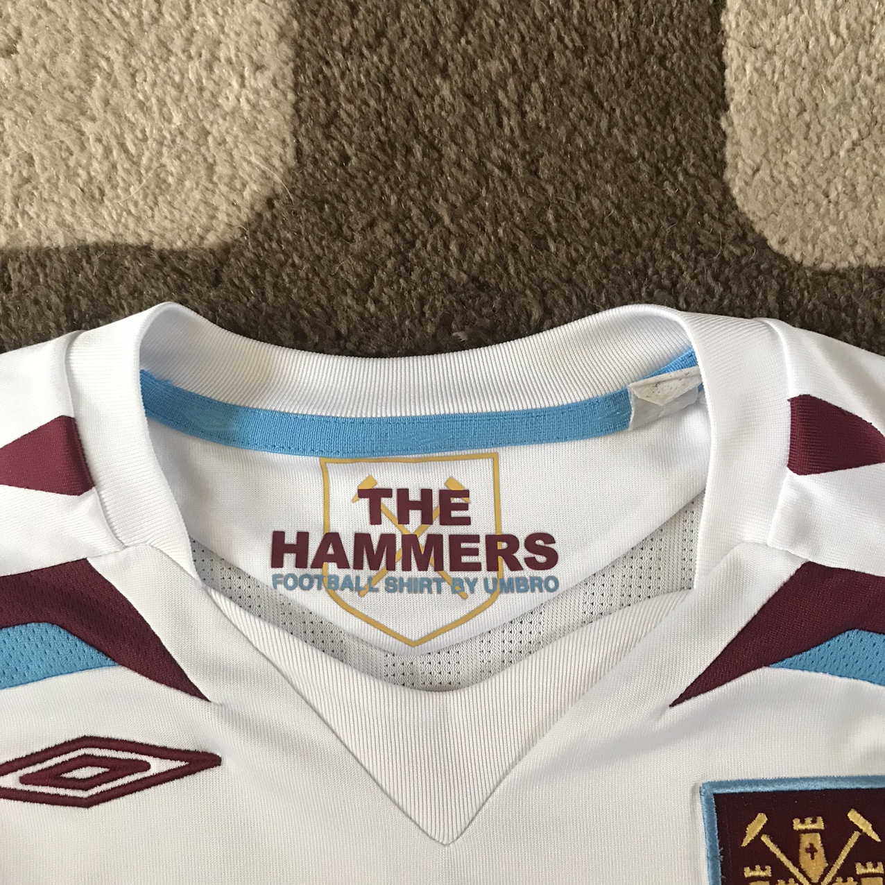 West ham United 07 08 away shirt e