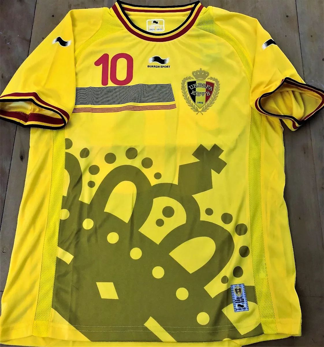Belgium 2014 Burrda Third Football Shirt