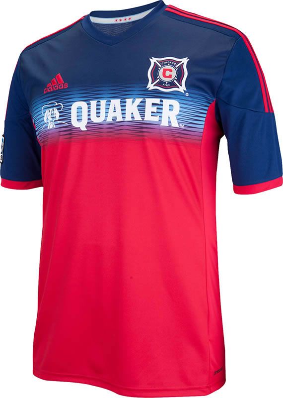 chicago fire 2014 adidas home football kit 1