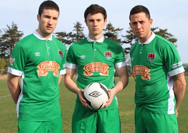 Cork City 2014 Umbro Home Football Shirt