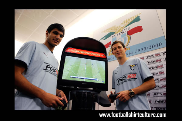 lazio pes 2008 football shirt kit