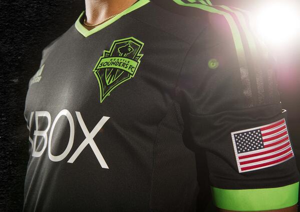 Seattle Sounders 2014 adidas Third Football Kit