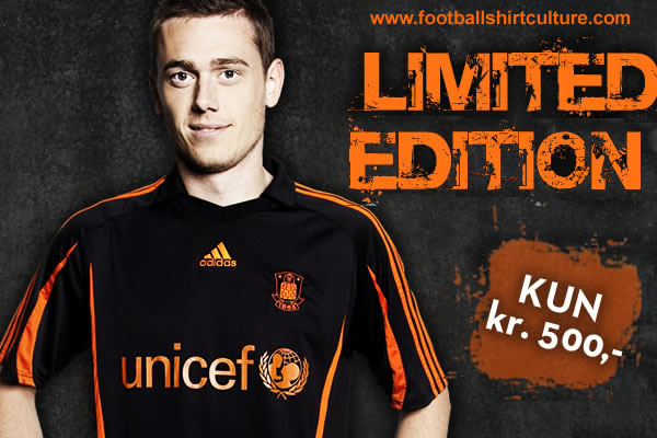 unicef brondby orange kit football shirt