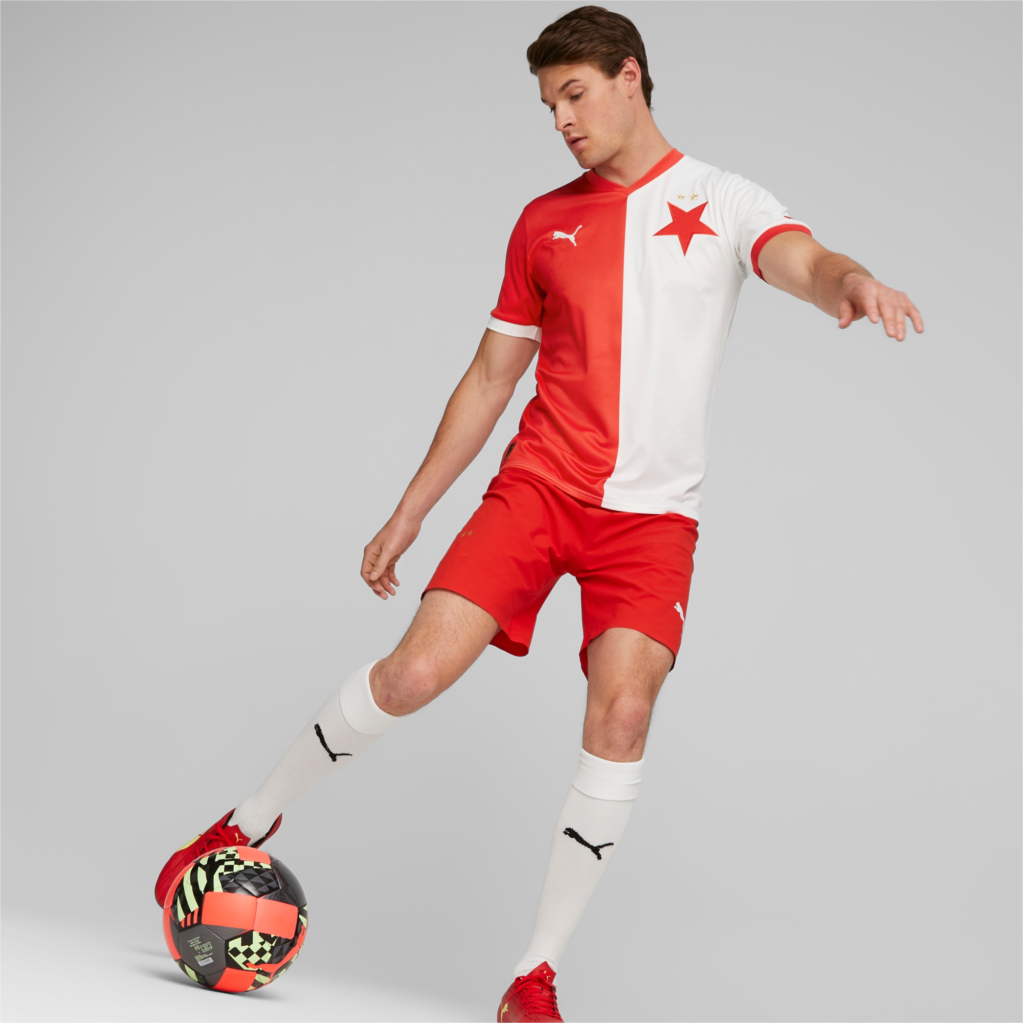 Slavia Praha 2022-23 Home Kit