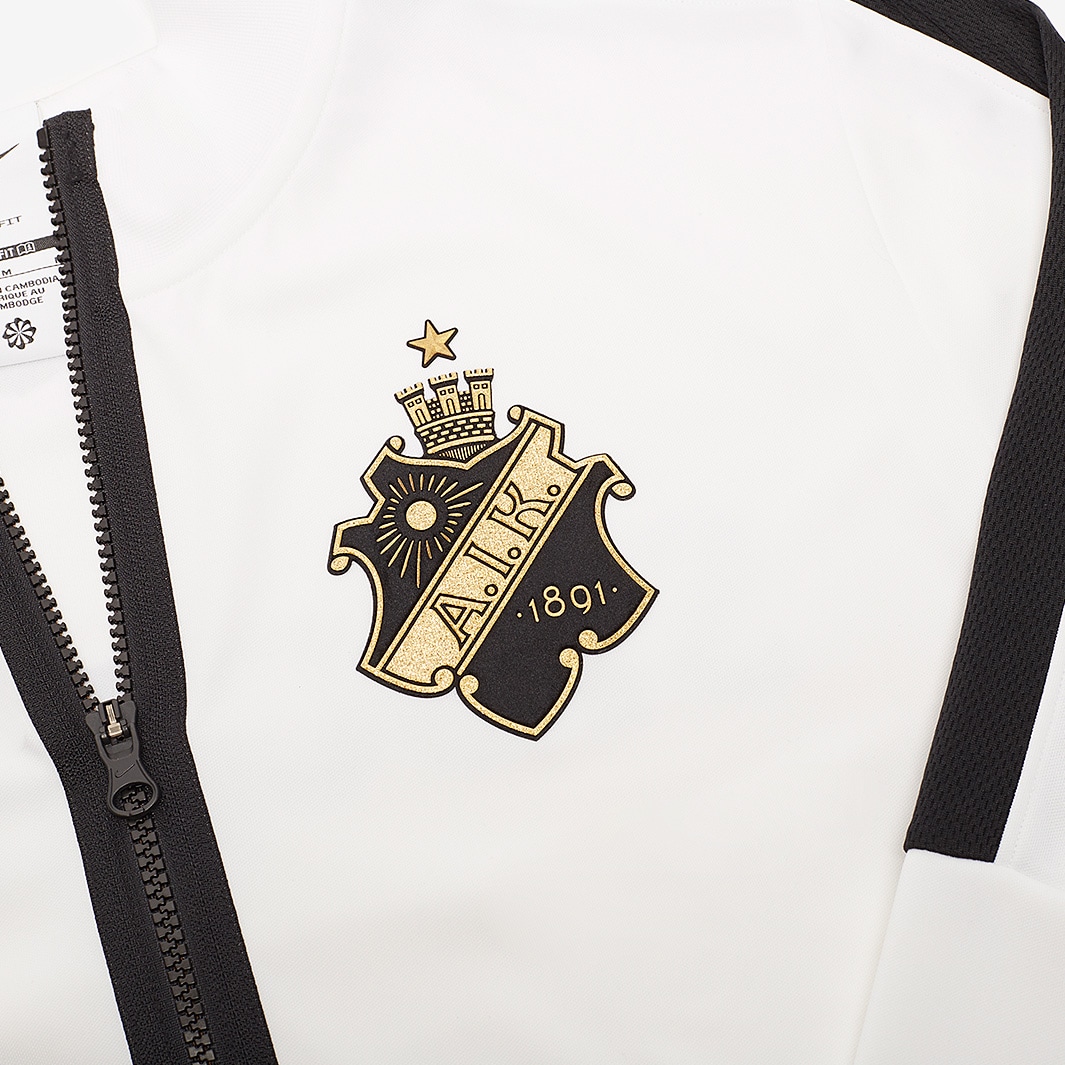 Nike AIK 2023 Stockholm Edition Track Jacket - White / Black / Gold ...