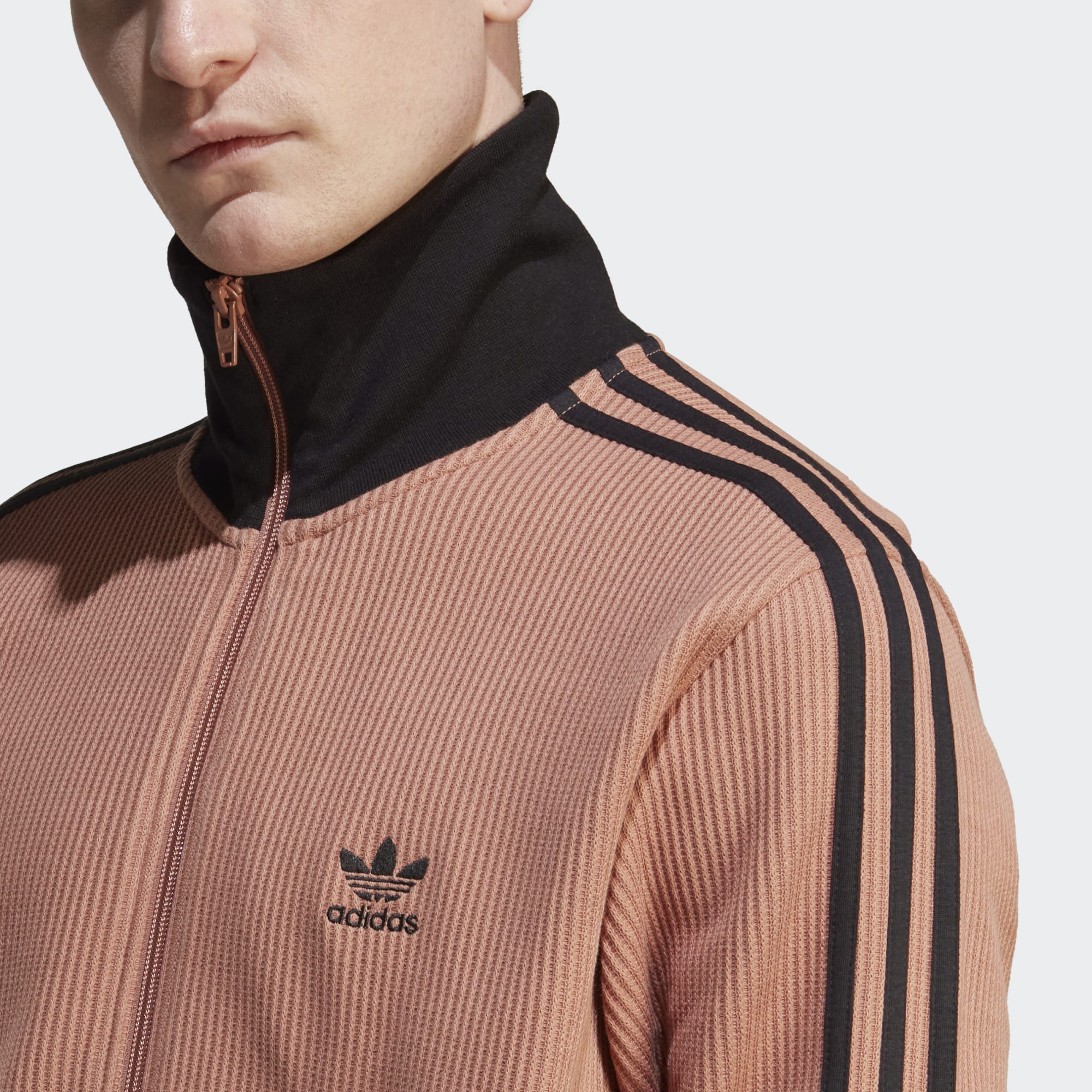Adidas Adicolor Classics Waffle Beckenbauer Track Top - Clay