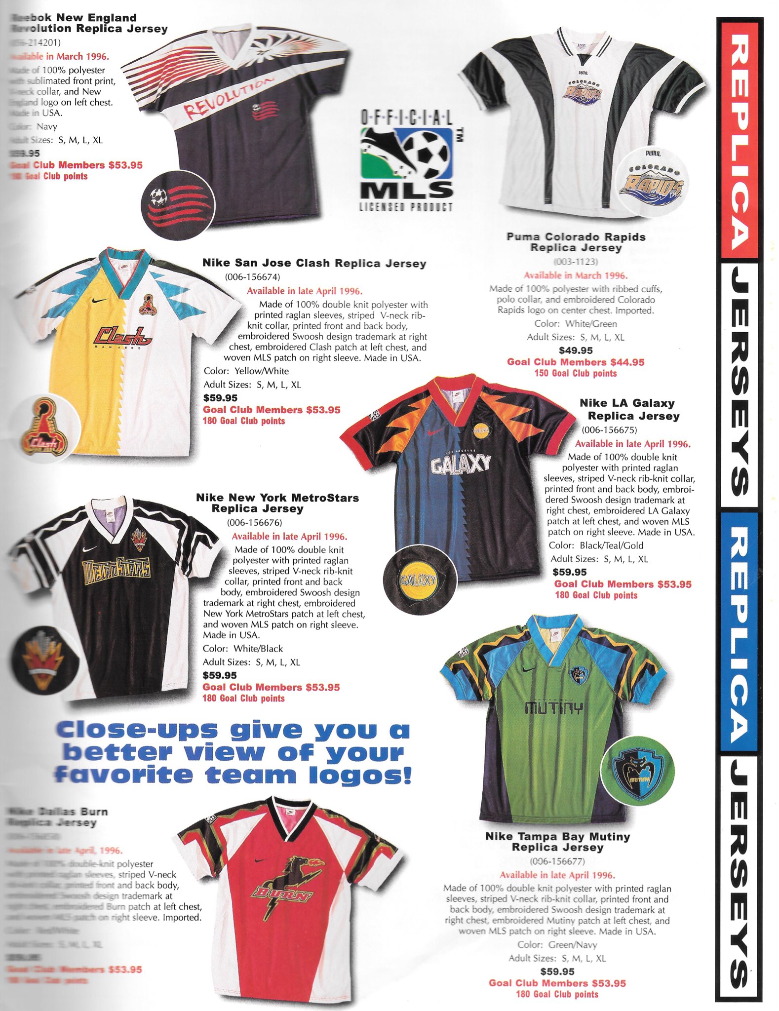 1996 Eurosport Catalogue Pages Football Shirt Culture