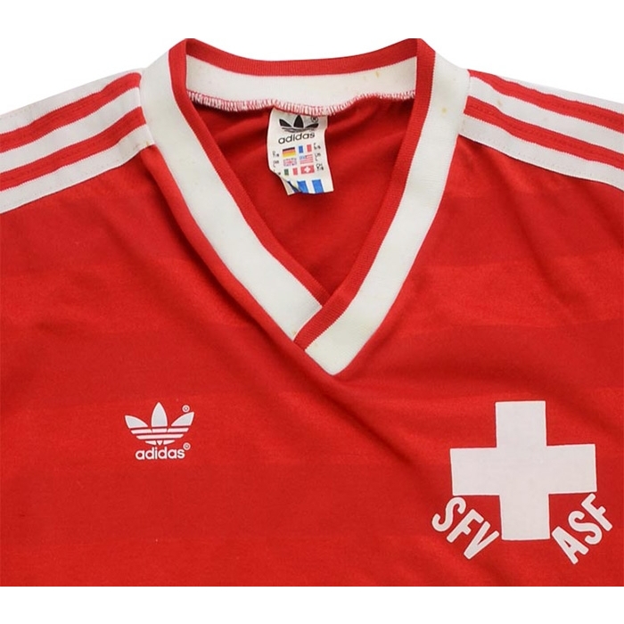 Maillot Suisse Femme – Aigbogun – Match Worn – PUMA – Vintage – Occasion