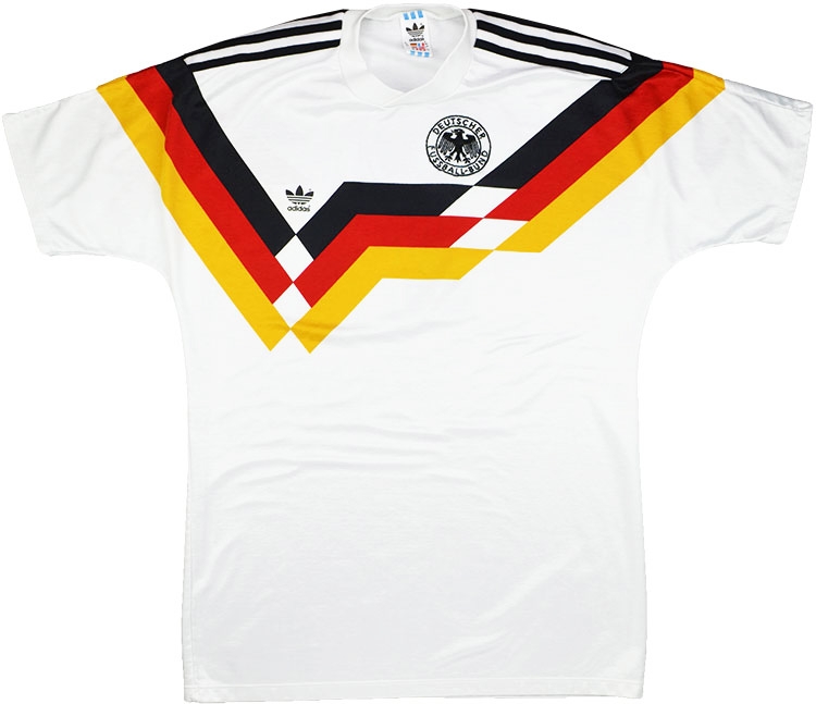Adidas 1988 West Germany Match Worn European Championship Home Shirt ...