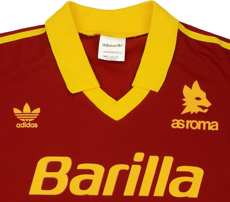 Adidas 1991-92 Roma Primavera Match Issue Home Shirt | Vintage Football ...