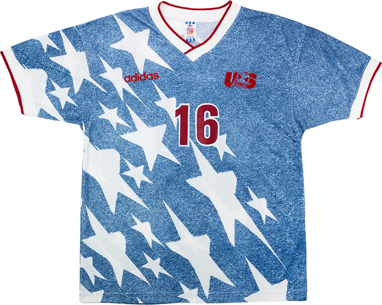 Adidas 1994 USA Match Worn Away Shirt | Vintage Football Shirts